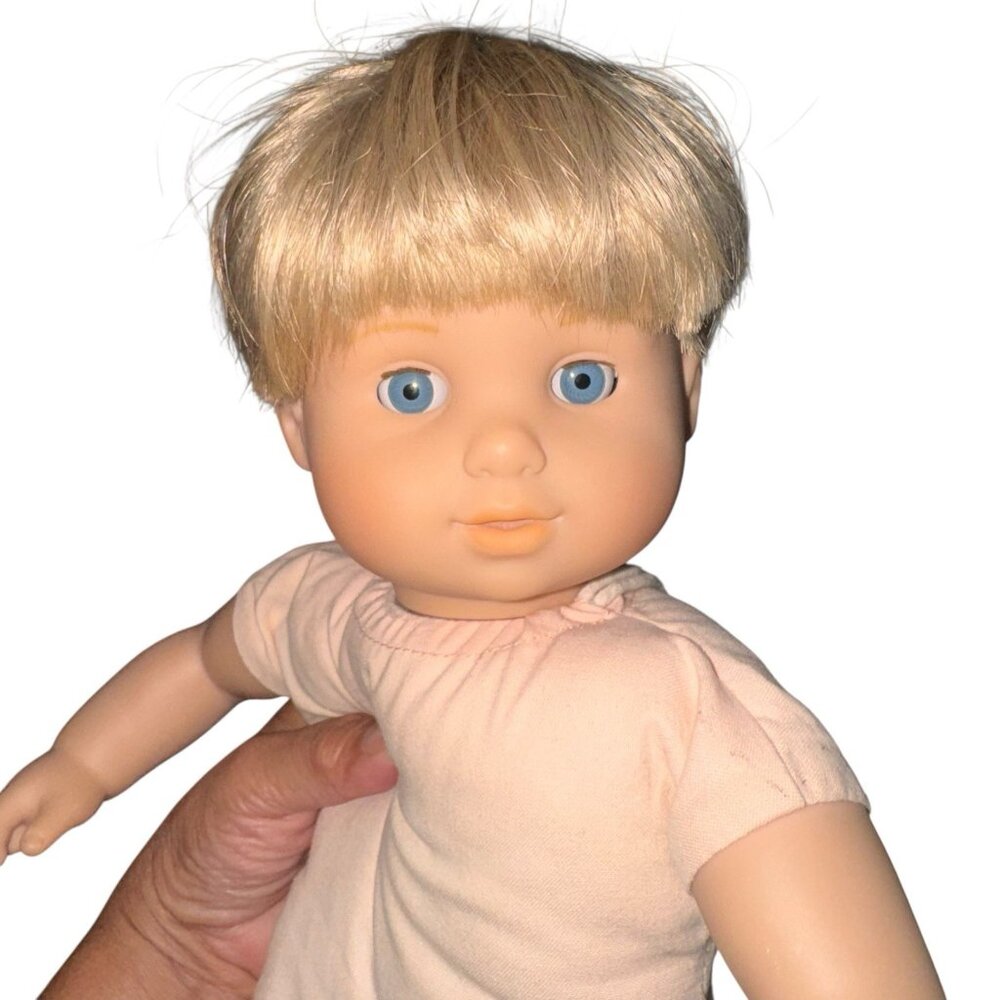 American Girl Bitty Baby Twin Boy Blonde Blue Eyes Nude Collectible Popular Doll